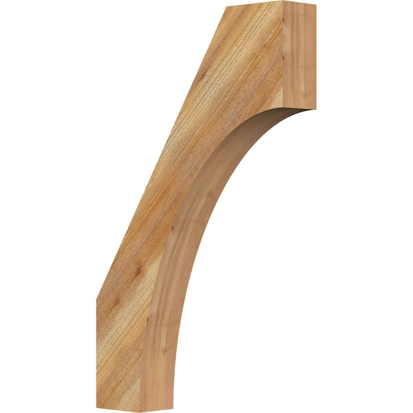 Ekena Millwork 4"W x 20"D x 32"H Westlake Rough Sawn Knee Brace, Western Red Cedar BRC04X20X32WTL00RWR - main